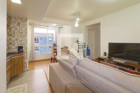 Sala/Cozinha de apartamento para alugar com 2 quartos, 48m² em Estância Velha, Canoas