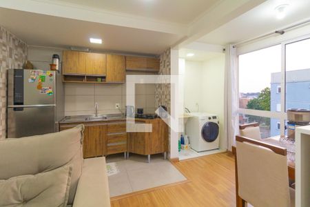 Sala/Cozinha de apartamento para alugar com 2 quartos, 48m² em Estância Velha, Canoas