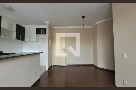 Sala de apartamento para alugar com 2 quartos, 54m² em Jardim Santo André, Santo André