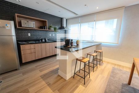 Studio para alugar com 32m², 1 quarto e sem vaga Studio para alugar com 32m², 1 quarto e sem vagaÁrea comum - Salão de festas