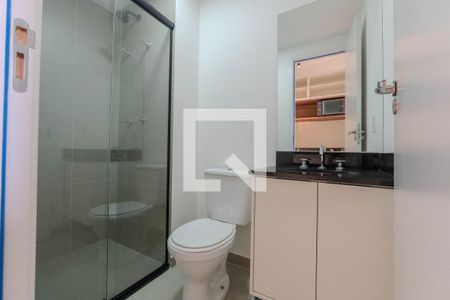 Studio para alugar com 32m², 1 quarto e sem vaga Studio para alugar com 32m², 1 quarto e sem vagaBanheiro