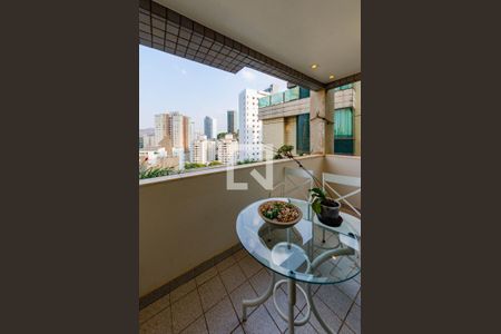 Varanda de apartamento à venda com 3 quartos, 102m² em Luxemburgo, Belo Horizonte