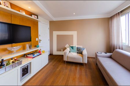 Sala de apartamento à venda com 3 quartos, 102m² em Luxemburgo, Belo Horizonte