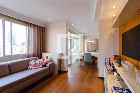 Sala de apartamento à venda com 3 quartos, 102m² em Luxemburgo, Belo Horizonte