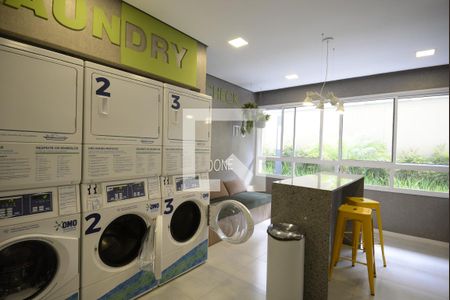 Studio para alugar com 35m², 1 quarto e sem vagaLavanderia