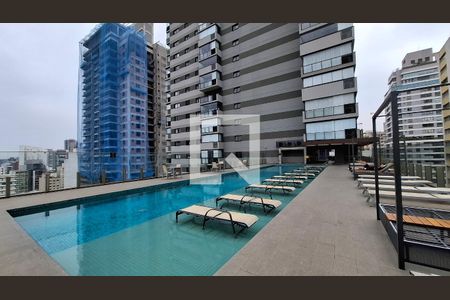 Studio para alugar com 28m², 1 quarto e sem vaga Studio para alugar com 28m², 1 quarto e sem vagaÁrea Comum - Piscina