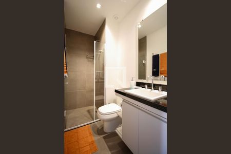 Studio para alugar com 28m², 1 quarto e sem vaga Studio para alugar com 28m², 1 quarto e sem vagaBanheiro