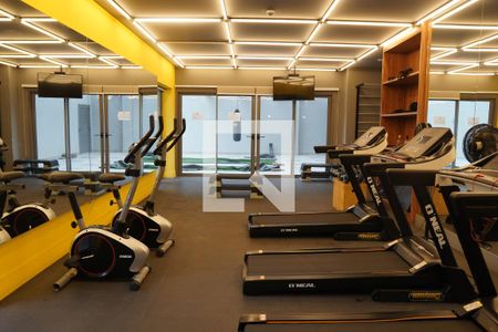 Studio para alugar com 27m², 1 quarto e sem vagaAcademia