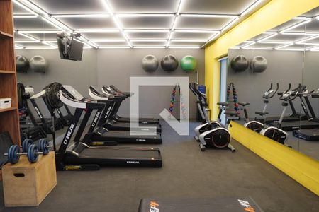 Studio para alugar com 27m², 1 quarto e sem vagaAcademia