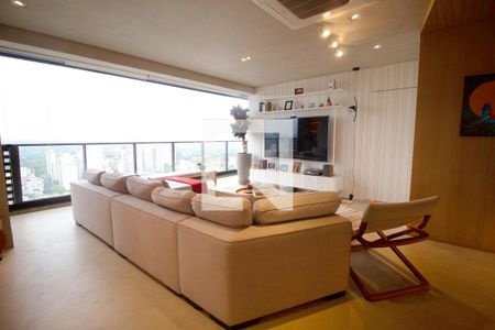 Sala de apartamento à venda com 3 quartos, 134m² em Vila Madalena, São Paulo