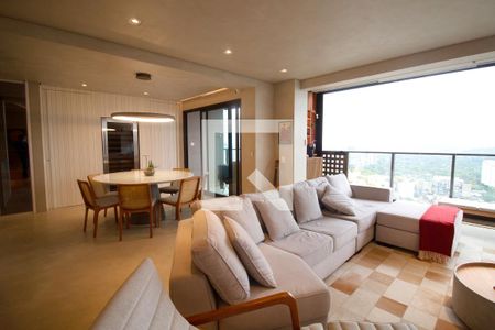 Sala de apartamento à venda com 3 quartos, 134m² em Vila Madalena, São Paulo