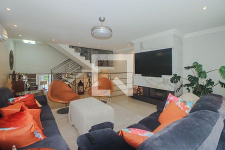 Sala de Estar de casa à venda com 3 quartos, 305m² em Jardim Sabará, Porto Alegre