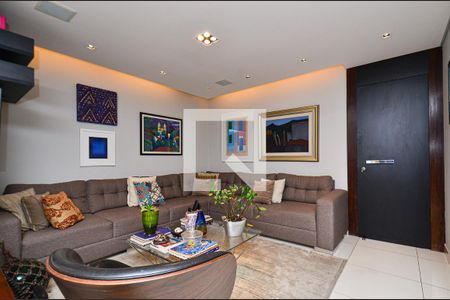 Sala 2 ambientes de apartamento à venda com 3 quartos, 192m² em Funcionários , Belo Horizonte