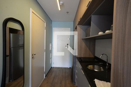 Studio à venda com 27m², 1 quarto e sem vagaCozinha