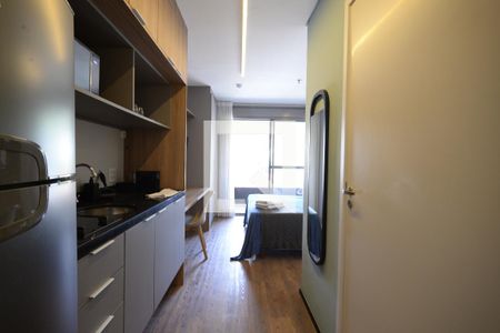 Studio à venda com 27m², 1 quarto e sem vagaCozinha