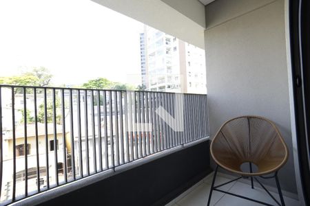Varanda de kitnet/studio à venda com 1 quarto, 27m² em Vila Mariana, São Paulo