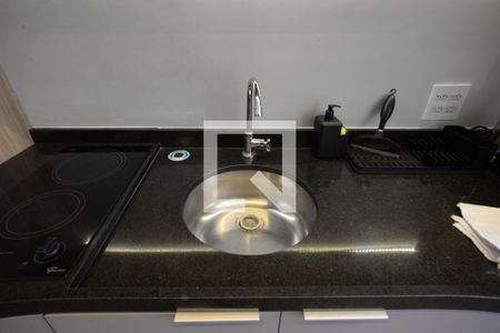 Studio à venda com 27m², 1 quarto e sem vagaCozinha