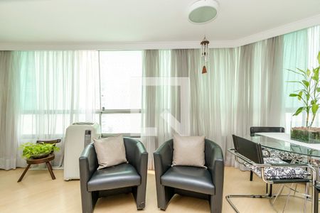 Varanda da Sala de apartamento à venda com 3 quartos, 192m² em Campo Belo, São Paulo