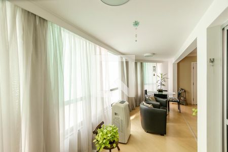 Varanda da Sala de apartamento à venda com 3 quartos, 192m² em Campo Belo, São Paulo