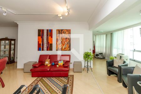 Sala de apartamento à venda com 3 quartos, 192m² em Campo Belo, São Paulo