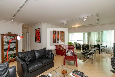 Sala de apartamento à venda com 3 quartos, 192m² em Campo Belo, São Paulo