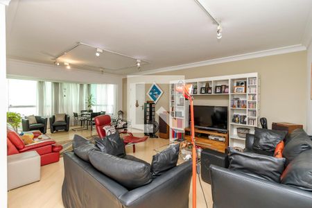 Sala de apartamento à venda com 3 quartos, 192m² em Campo Belo, São Paulo