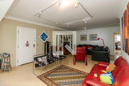 Sala de apartamento à venda com 3 quartos, 192m² em Campo Belo, São Paulo