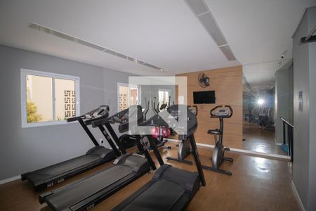 Apartamento para alugar com 42m², 1 quarto e 1 vaga Apartamento para alugar com 42m², 1 quarto e 1 vagaÁrea comum - Academia