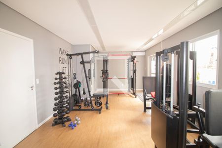 Apartamento para alugar com 42m², 1 quarto e 1 vaga Apartamento para alugar com 42m², 1 quarto e 1 vagaÁrea comum - Academia