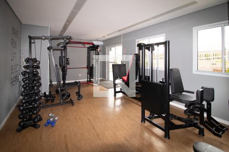 Apartamento para alugar com 42m², 1 quarto e 1 vaga Apartamento para alugar com 42m², 1 quarto e 1 vagaÁrea comum - Academia