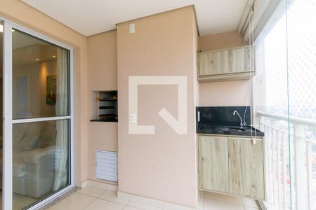 Varanda Gourmet de apartamento à venda com 2 quartos, 56m² em Vila Formosa, São Paulo