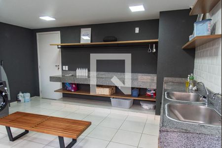 Área comum - Lavanderia de apartamento para alugar com 1 quarto, 52m² em Ipiranga, São Paulo