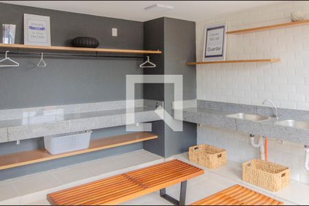Área comum - Lavanderia de apartamento para alugar com 1 quarto, 52m² em Ipiranga, São Paulo