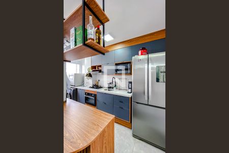 Cozinha de apartamento para alugar com 2 quartos, 44m² em Belenzinho, São Paulo