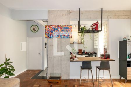 Sala de apartamento para alugar com 1 quarto, 60m² em Itaim Bibi, São Paulo