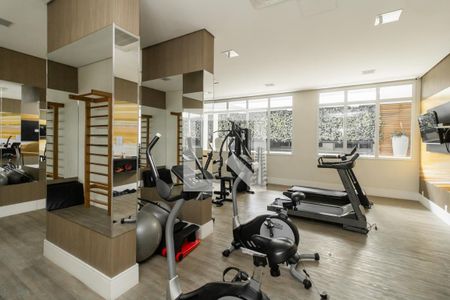 Apartamento para alugar com 35m², 1 quarto e sem vaga Apartamento para alugar com 35m², 1 quarto e sem vagaÁrea comum - Academia