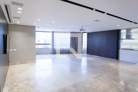 sala de apartamento à venda com 3 quartos, 245m² em Vale do Sereno, Nova Lima