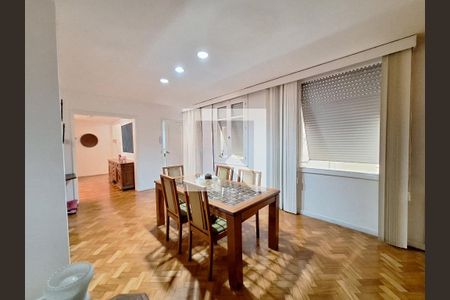 Sala de jantar  de apartamento à venda com 4 quartos, 194m² em Flamengo, Rio de Janeiro
