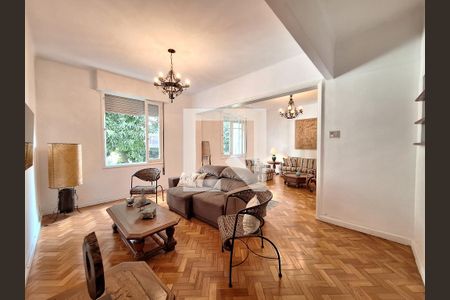 Sala de apartamento à venda com 4 quartos, 194m² em Flamengo, Rio de Janeiro