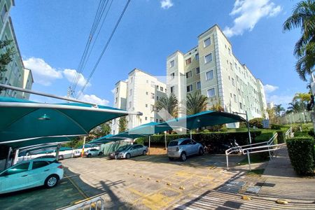 Fachada do Condomínio  de apartamento para alugar com 2 quartos, 43m² em Vila Carminha, Campinas
