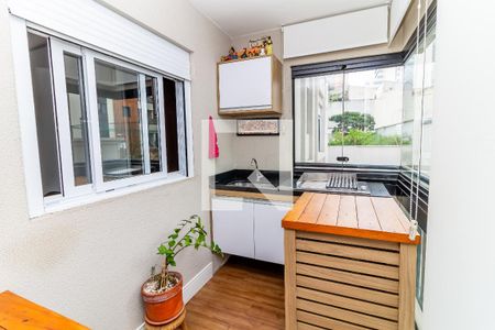 Varanda de apartamento à venda com 3 quartos, 74m² em Pompeia, São Paulo