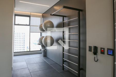 Studio à venda com 28m², 1 quarto e sem vaga Studio à venda com 28m², 1 quarto e sem vagaÁrea comum - Academia