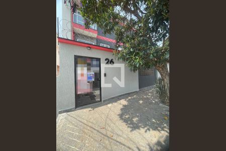 Apartamento para alugar com 42m², 2 quartos e sem vaga Apartamento para alugar com 42m², 2 quartos e sem vagaFachada + Placa