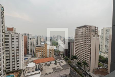 Vista da Sala de apartamento à venda com 1 quarto, 41m² em Liberdade, São Paulo