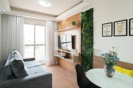 Sala de apartamento à venda com 2 quartos, 56m² em Vila Jerusalem, São Bernardo do Campo