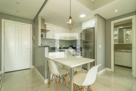 Cozinha de apartamento para alugar com 1 quarto, 48m² em Petrópolis, Porto Alegre