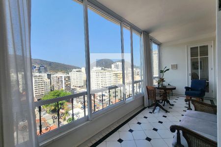 Varanda de apartamento à venda com 4 quartos, 219m² em Botafogo, Rio de Janeiro