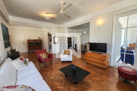 Sala de apartamento à venda com 4 quartos, 219m² em Botafogo, Rio de Janeiro