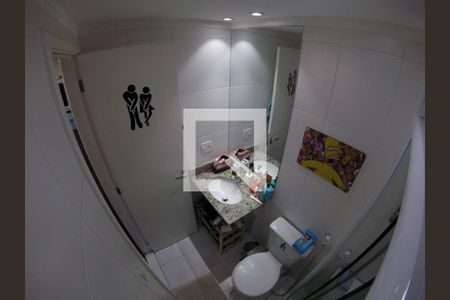 Banheiro de apartamento à venda com 2 quartos, 77m² em Campestre, Santo André