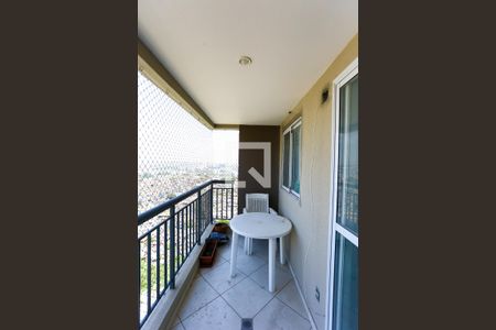 Varanda da Sala de apartamento para alugar com 2 quartos, 69m² em Vila Andrade, São Paulo